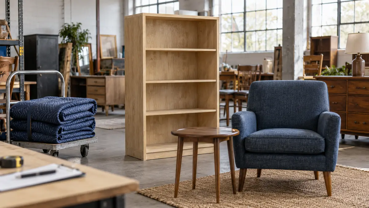 Furniture prepared for resale